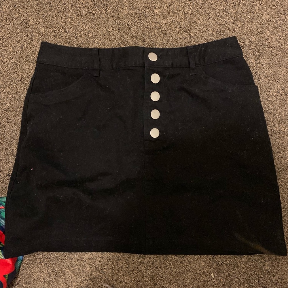 Black skirt